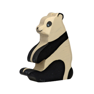 Panda bear, sitting