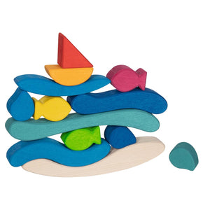 Stacking game - Water world