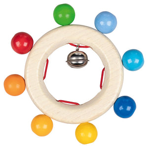 Rainbow Bead Grasp Ring