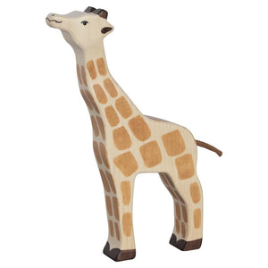 Giraffe, head raised