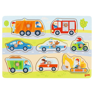 Lift-out puzzle - Vehicles