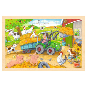 Puzzle - small tractor