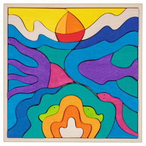 Building bricks - Ocean