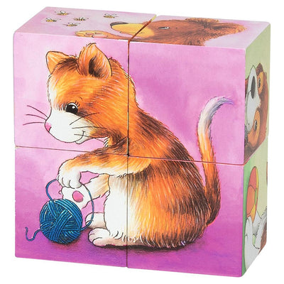 Cube puzzle - Baby animals