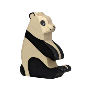 Panda bear, sitting