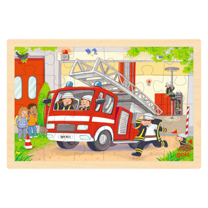 Puzzle Helicopter / Fire truck