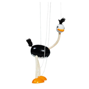 Marionette ostrich