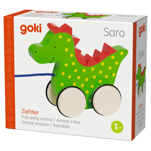 Pull-along animal - Dragon Saro