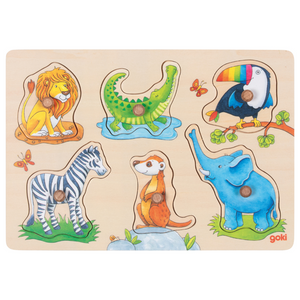 Puzzle - mother and baby with Background II