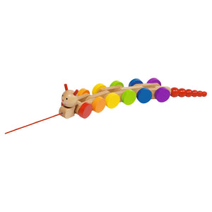 Pull-along animal - Caterpillar Nila