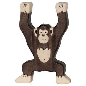 Chimpanzee, standing