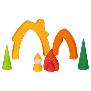 Wooden Dwarf Cottage