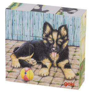 Cube puzzle - Farm animals