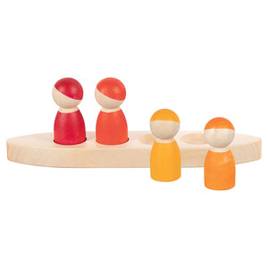 Little men in the boat