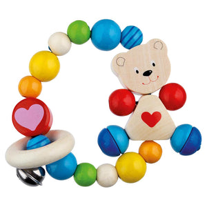 Grasping Toy elastic heart bear