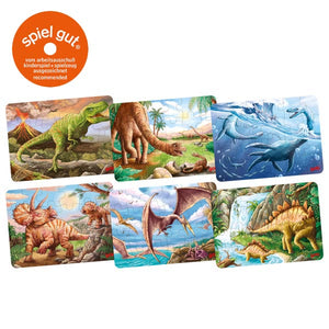 Mini Puzzle - Dinosaur - 6 Designs, 36-Piece Display