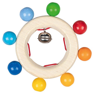 Rainbow Bead Grasp Ring