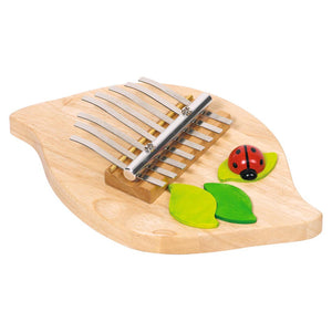 Thumb piano, ladybird