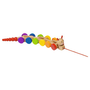 Pull-along animal - Caterpillar Nila