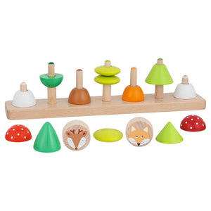 Colour and shape sorting game