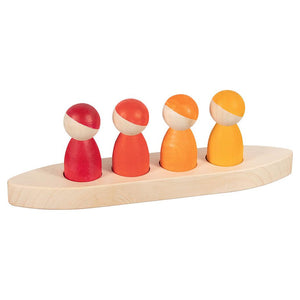 Little men in the boat