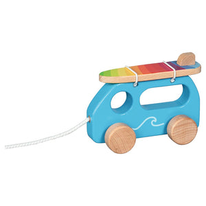 Pull-along Surfer van