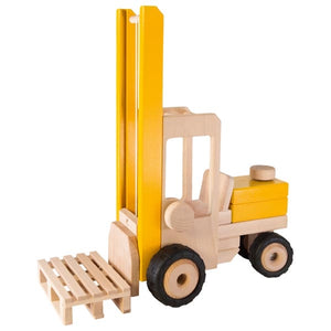 Wooden Cement Mixer - Toy Truck - Goki Nature — Oak & Ever