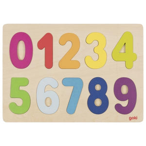 Goki Alphabet Puzzle with Numbers (26 Piece)